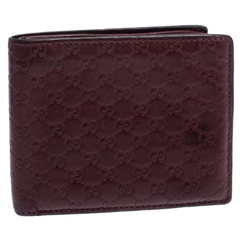 gucci burgundy wallet|More.